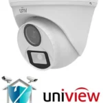 كاميرا مراقبة Uniview UAC-T115-F28-W بدقة 5 ميجابكسل ورؤية ملونة 24/7.