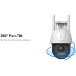 ⁦كاميرا مراقبة من Skyworth، موديل LC2103، بدقة 4 ميجابكسل، برؤية ليلية ملونة وتتبع حركة بشرية⁩ - الصورة ⁦3⁩