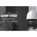 ⁦كاميرا مراقبة من Skyworth، موديل LC2103، بدقة 4 ميجابكسل، برؤية ليلية ملونة وتتبع حركة بشرية⁩ - الصورة ⁦2⁩